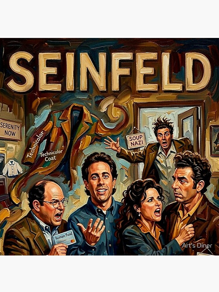 Seinfeld A Show Funny Throw Pillow - Image 2