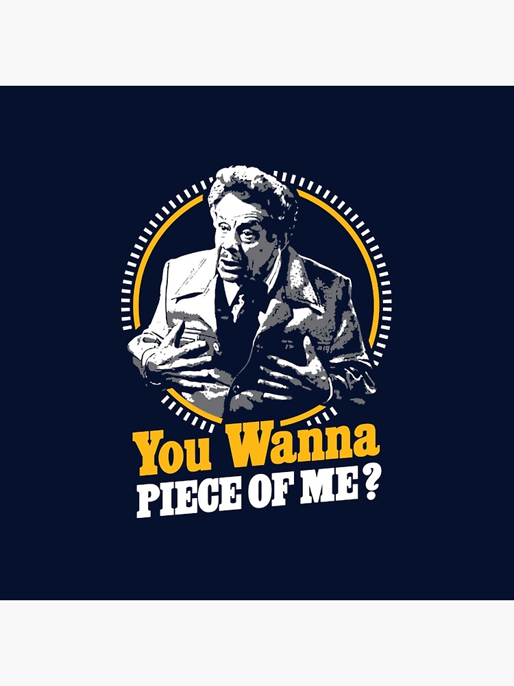 Seinfeld You Wanna Piece Of Me Throw Pillow - Image 2