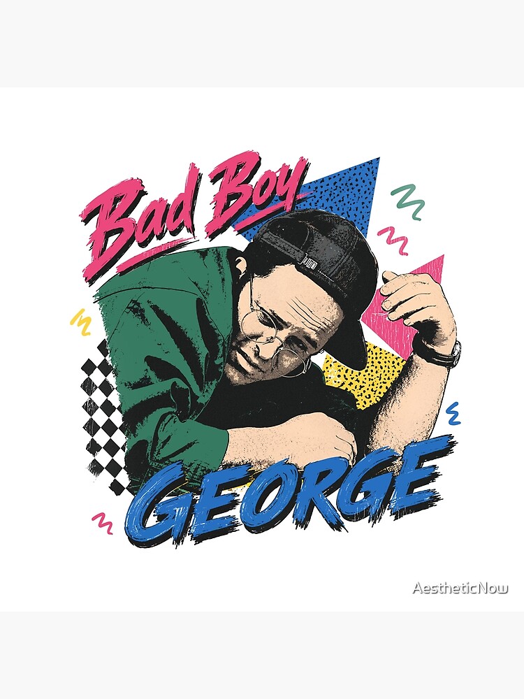 Bad Boy George Seinfeld Throw Pillow - Image 2