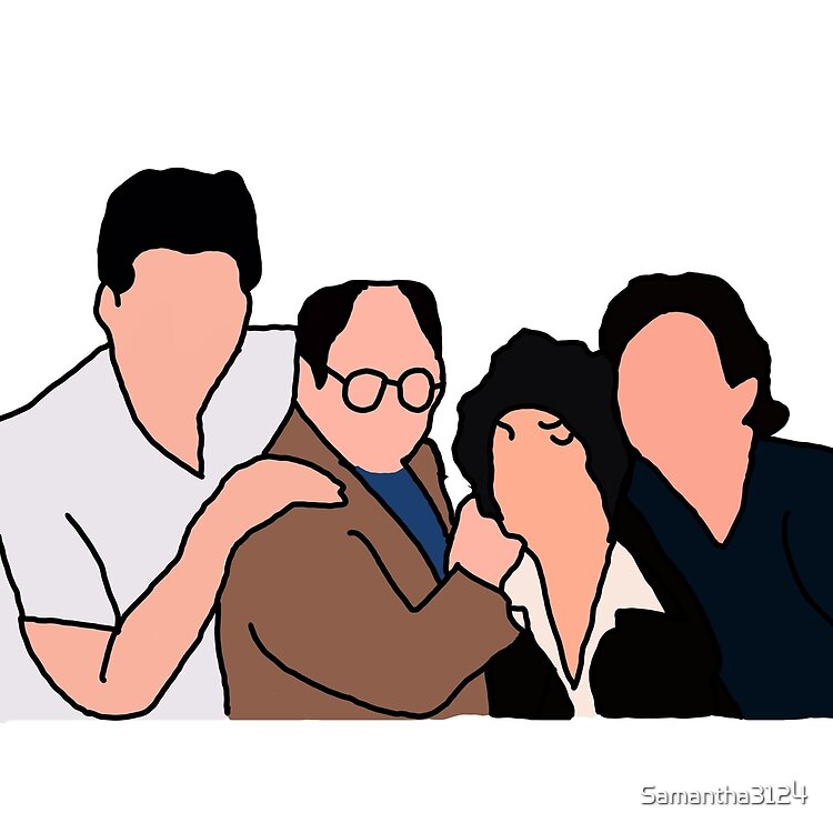 Seinfeld Cast Funny Tote Bag - Image 2