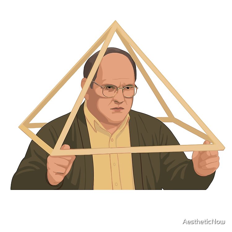 Pyramid George Seinfeld Tote Bag - Image 2