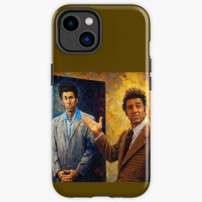 Kramer With His Portrait Iphone Case