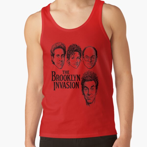 Seinfeld Black And White Tank Top - Image 4