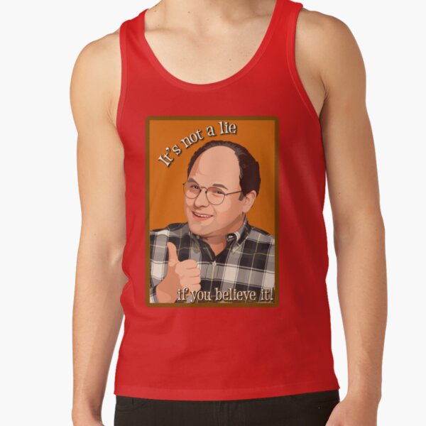 George Costanza Seinfeld Tank Top - Image 5