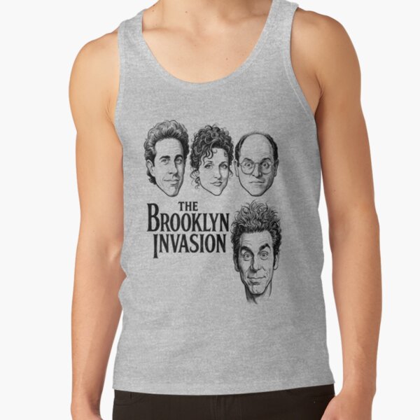 Seinfeld Black And White Tank Top - Image 3