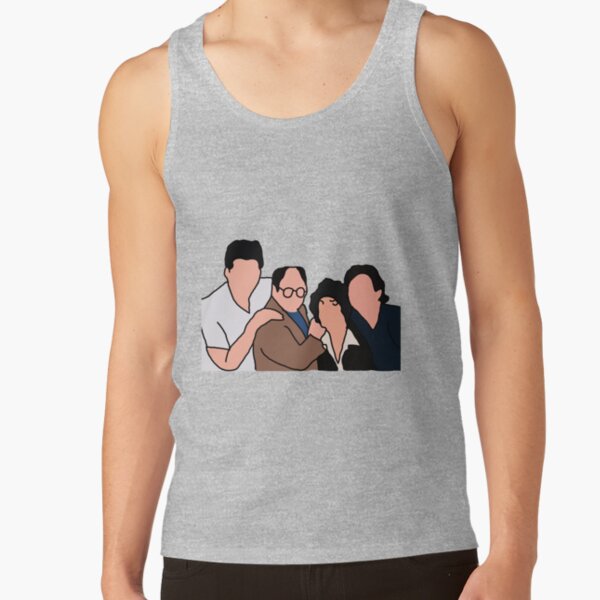 Seinfeld Cast Funny Tank Top - Image 3