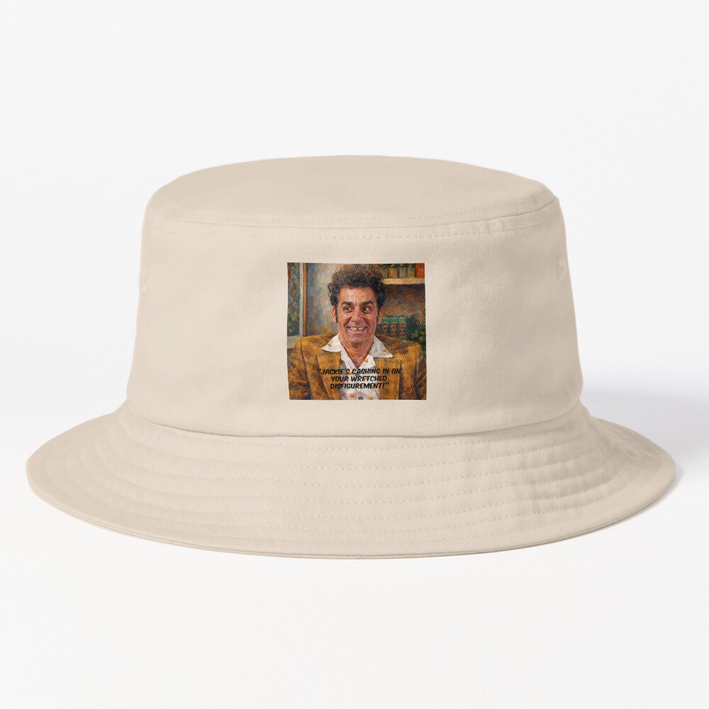 Cosmo Kramer Seinfeld Bucket Hat