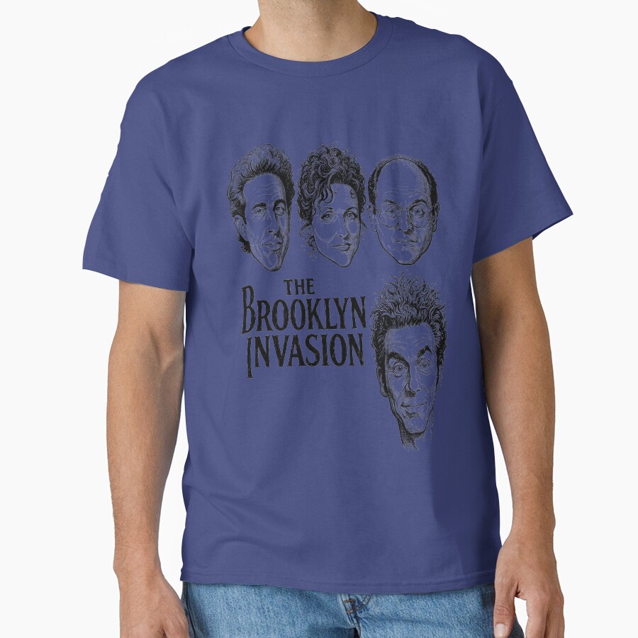 Seinfeld Black And White T-shirt - Image 4