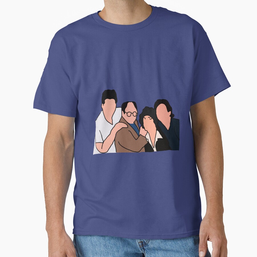 Seinfeld Cast Funny T-shirt - Image 4