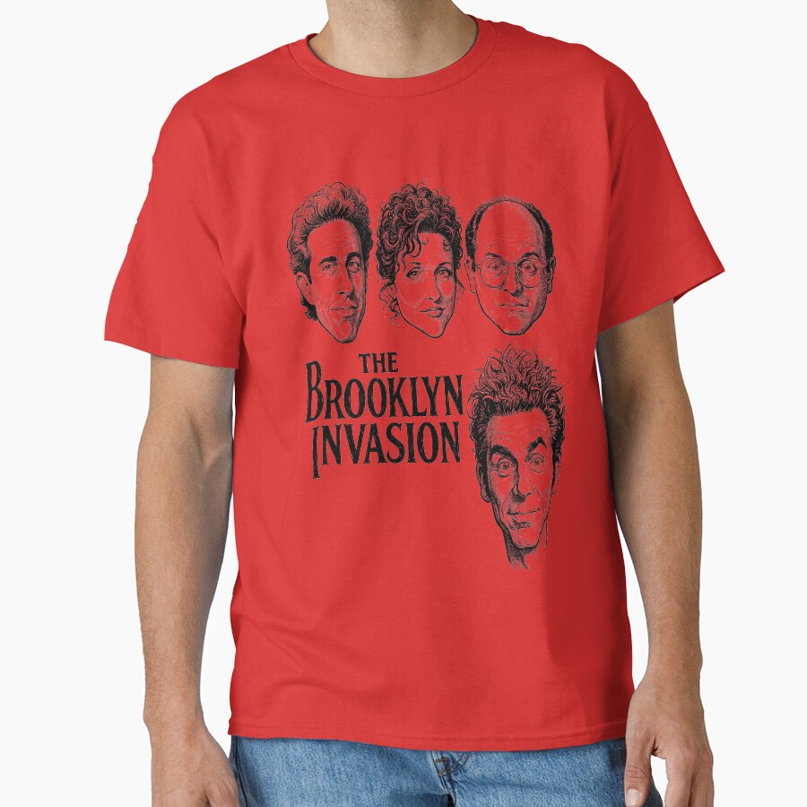 Seinfeld Black And White T-shirt - Image 5