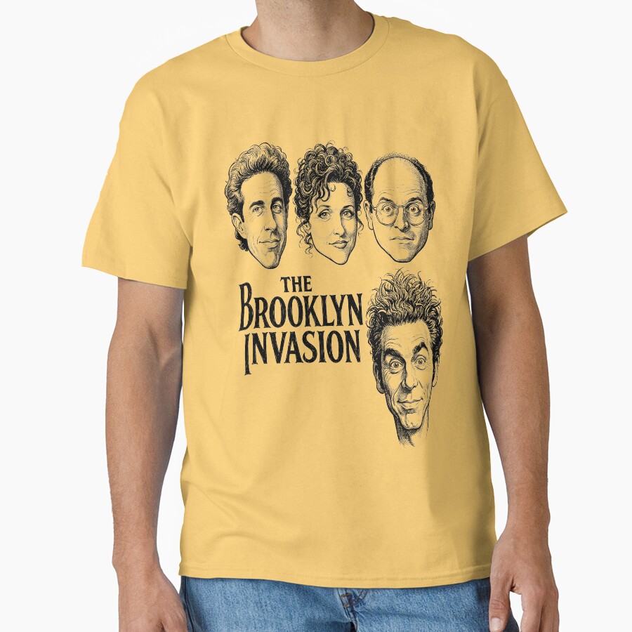 Seinfeld Black And White T-shirt - Image 6