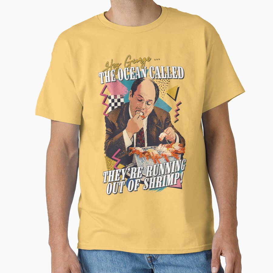 Seinfeld Big Meal Of George T-shirt - Image 6