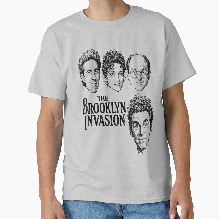 Seinfeld Black And White T-shirt - Image 3
