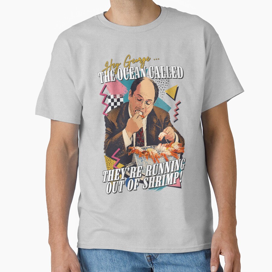 Seinfeld Big Meal Of George T-shirt - Image 3