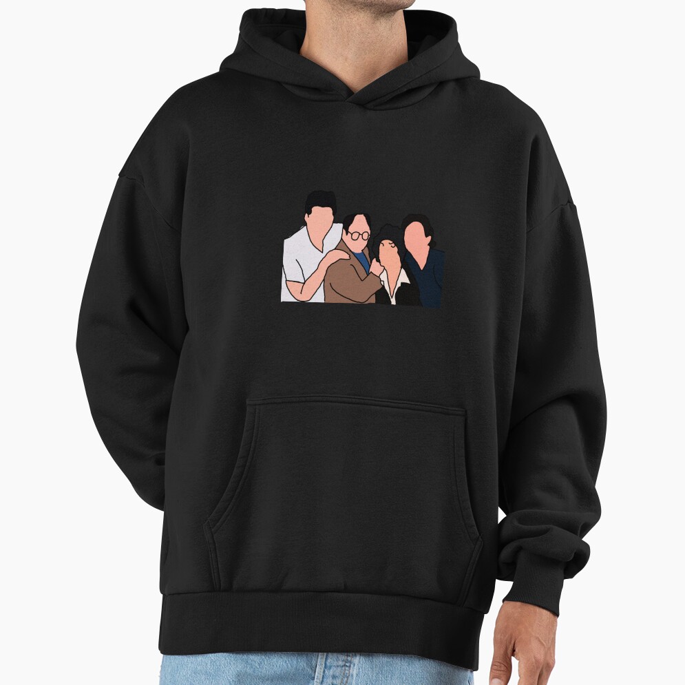 Seinfeld Cast Funny Hoodie - Image 2