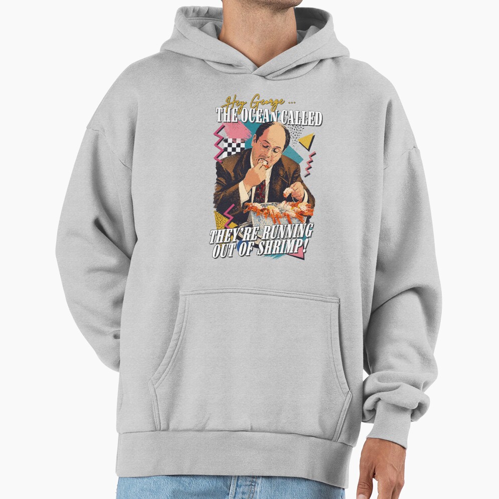 Seinfeld Big Meal Of George Hoodie - Image 4