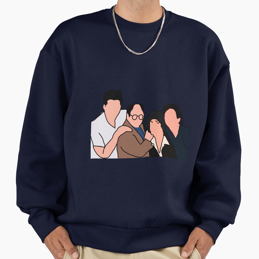 Seinfeld Cast Funny Sweatshirt - Image 5