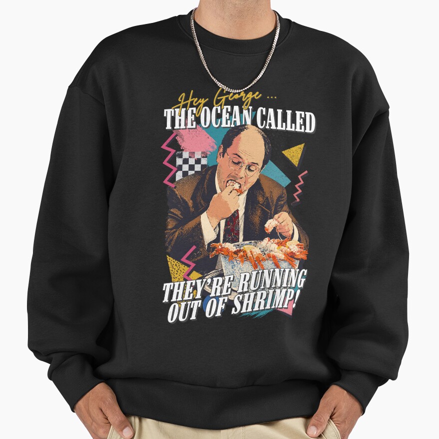 Seinfeld Big Meal Of George Sweatshirt - Image 2