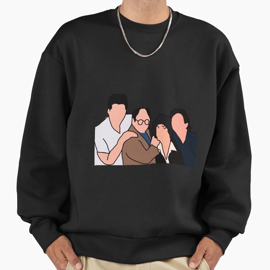 Seinfeld Cast Funny Sweatshirt - Image 2