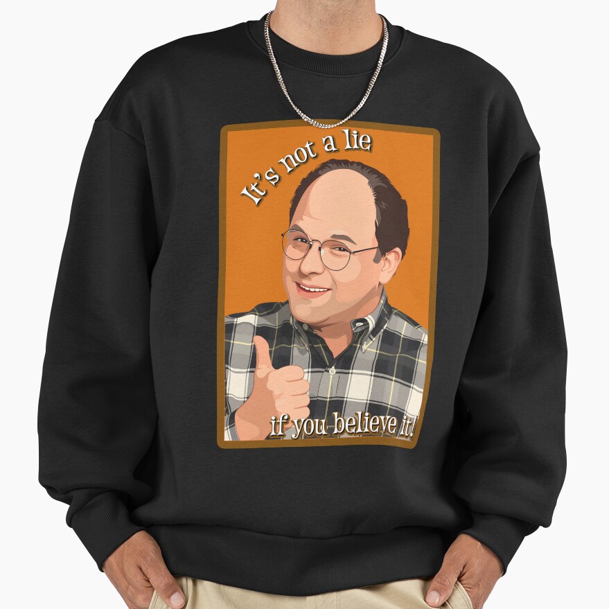 George Costanza Seinfeld Sweatshirt - Image 3