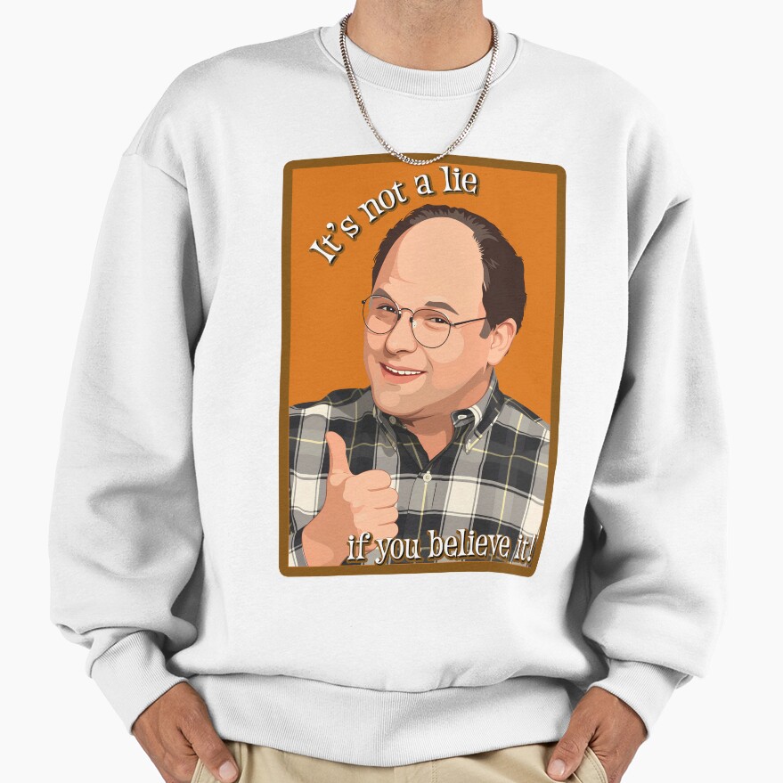 George Costanza Seinfeld Sweatshirt - Image 2