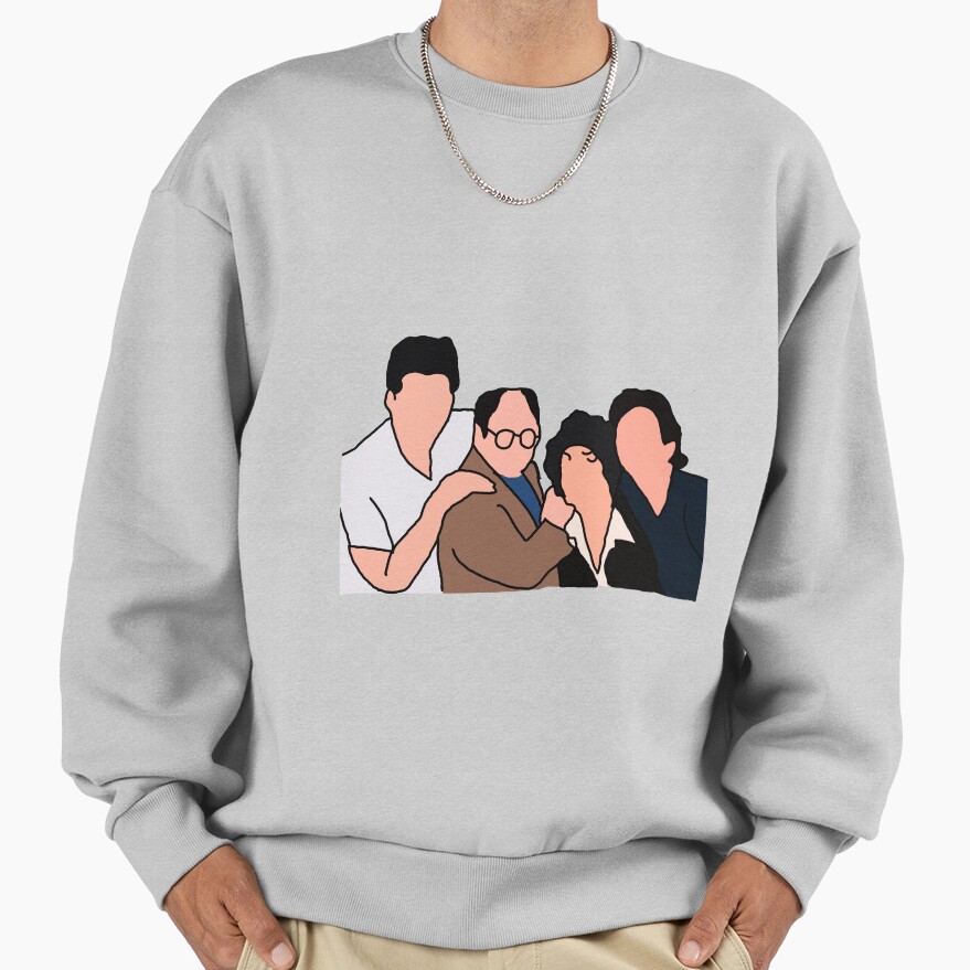 Seinfeld Cast Funny Sweatshirt - Image 4