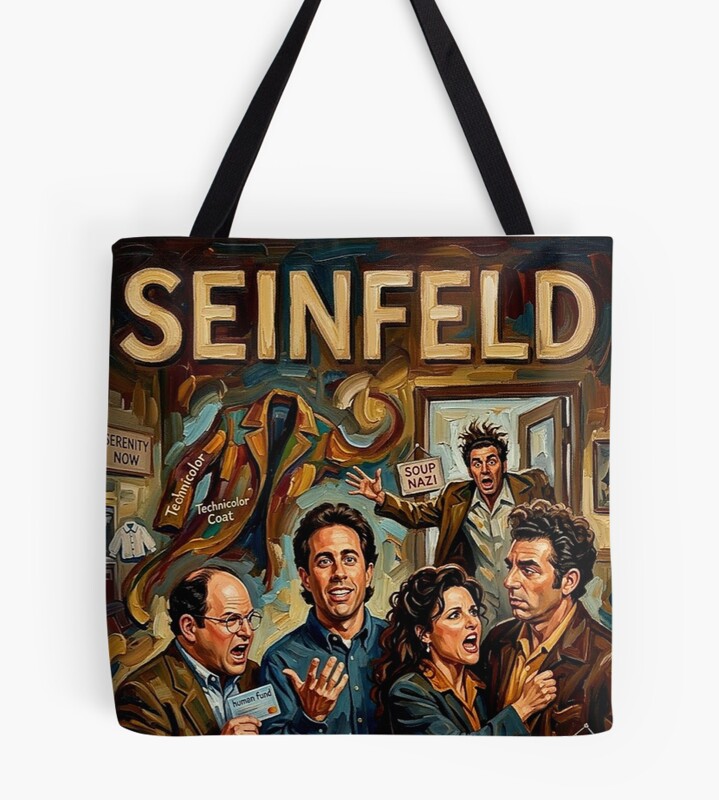 Seinfeld A Show Funny Tote Bag