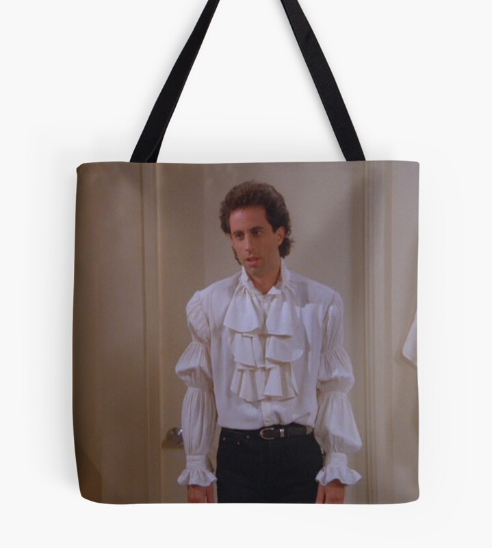 Seinfeld Jerry Puffy Shirt Tote Bag