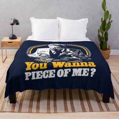 Seinfeld You Wanna Piece Of Me Throw Blanket