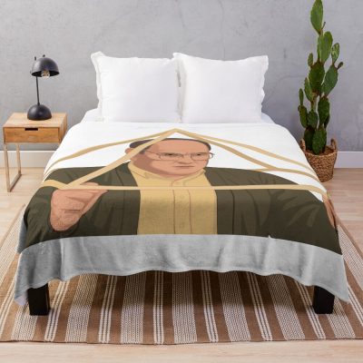 Pyramid George Seinfeld Throw Blanket