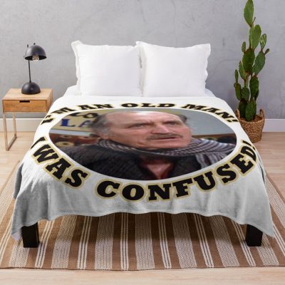 Uncle Leo Seinfeld Throw Blanket