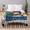 Bad Boy George Seinfeld Throw Blanket