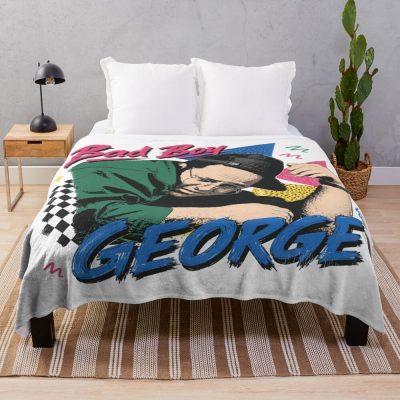 Bad Boy George Seinfeld Throw Blanket