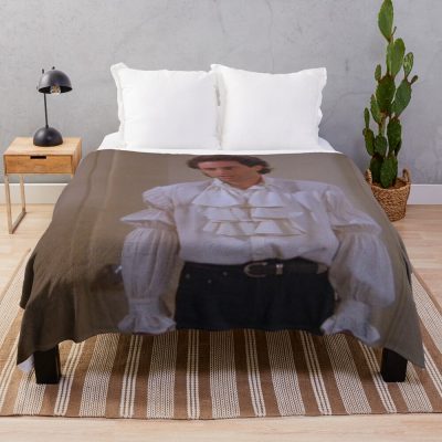 Seinfeld Jerry Puffy Shirt Throw Blanket