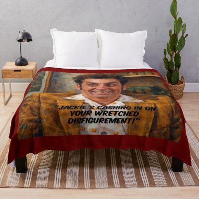 Seinfeld Cosmo Kramer Throw Blanket