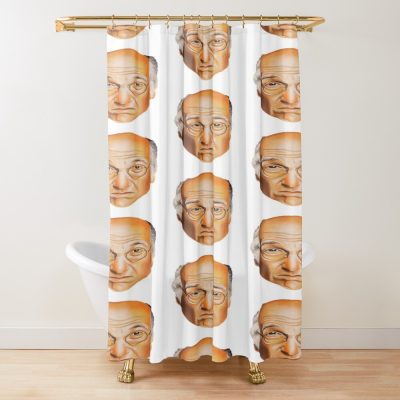 Larry David Seinfeld Shower Curtain