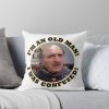 Uncle Leo Seinfeld Throw Pillow