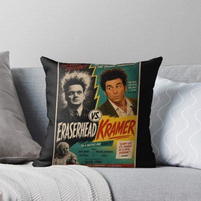 Seinfeld Kramer Frame Throw Pillow